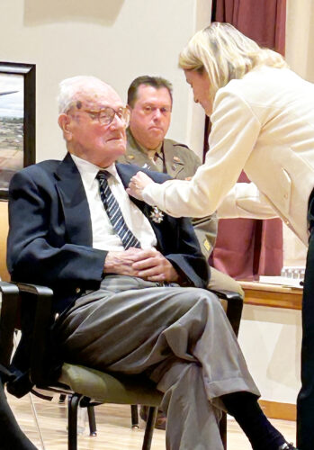 Highest honors: World War II veteran John F. Homan awarded France’s Legion of Honor